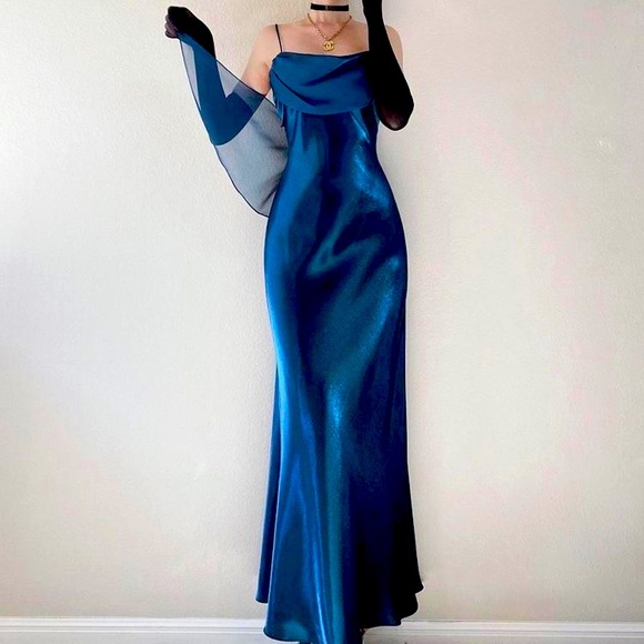 90s PROM DRESS - Picture 1 of 2